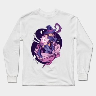 Anime Witch Girl Long Sleeve T-Shirt